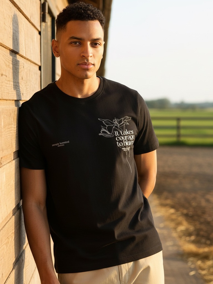 Slogan Print T-Shirt