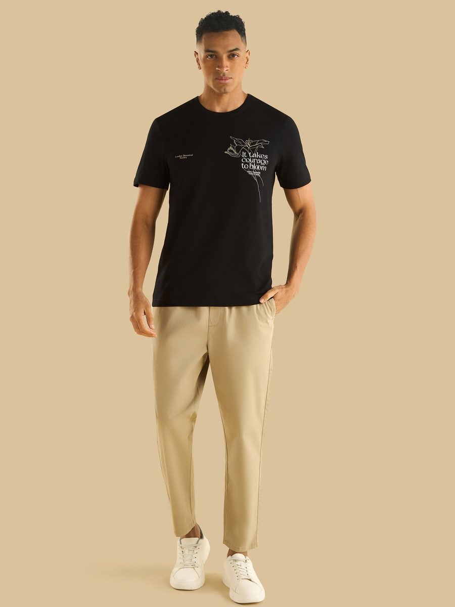 Slogan Print T-Shirt