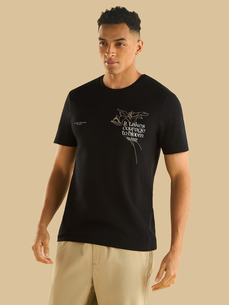 Slogan Print T-Shirt