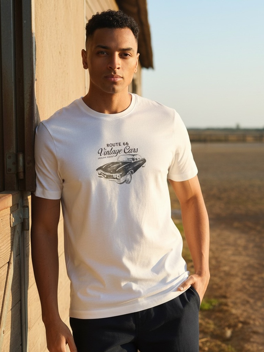 Slogan Print T-Shirt
