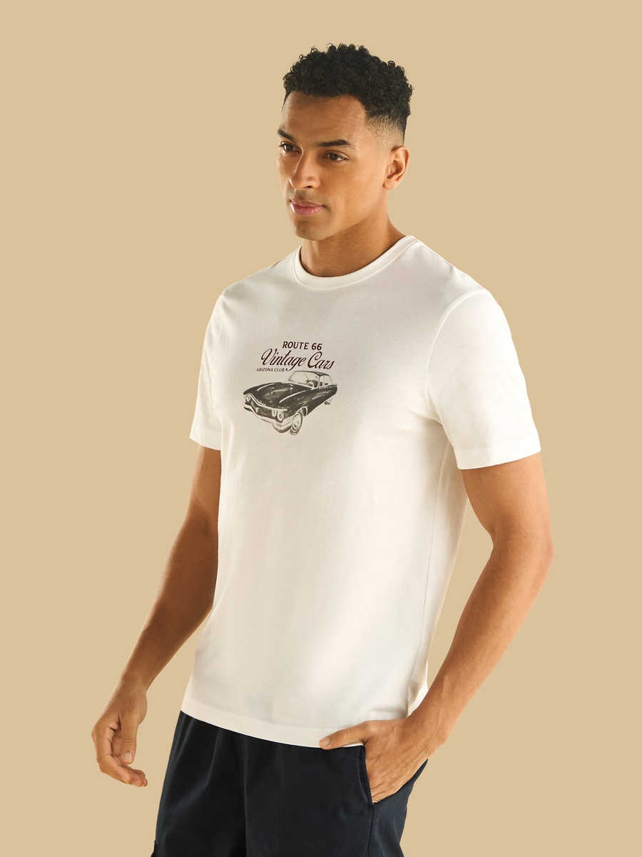 Slogan Print T-Shirt