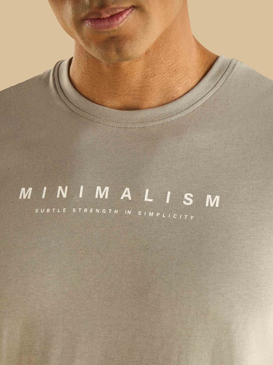 Slogan Print T-Shirt