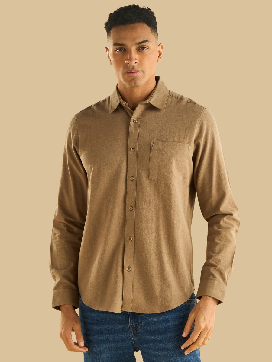 Crinkle Textured Shirt