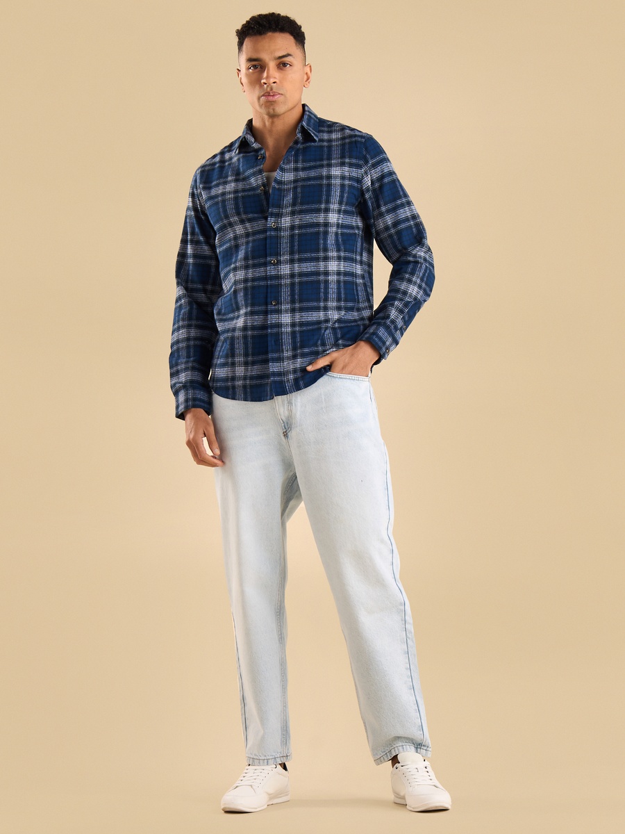 Checked Regular Fit Shirt