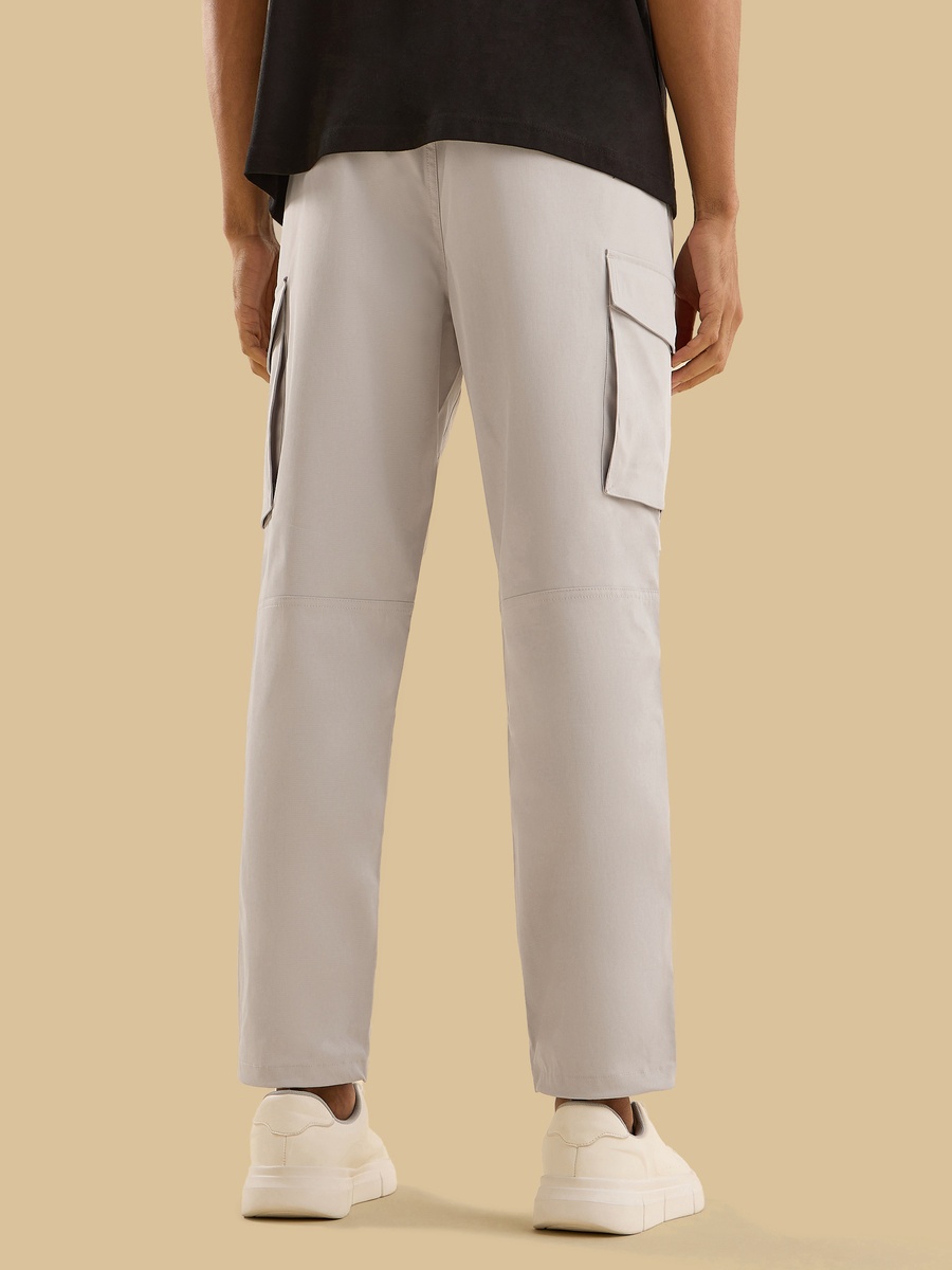 Slogan Applique Utility Pants