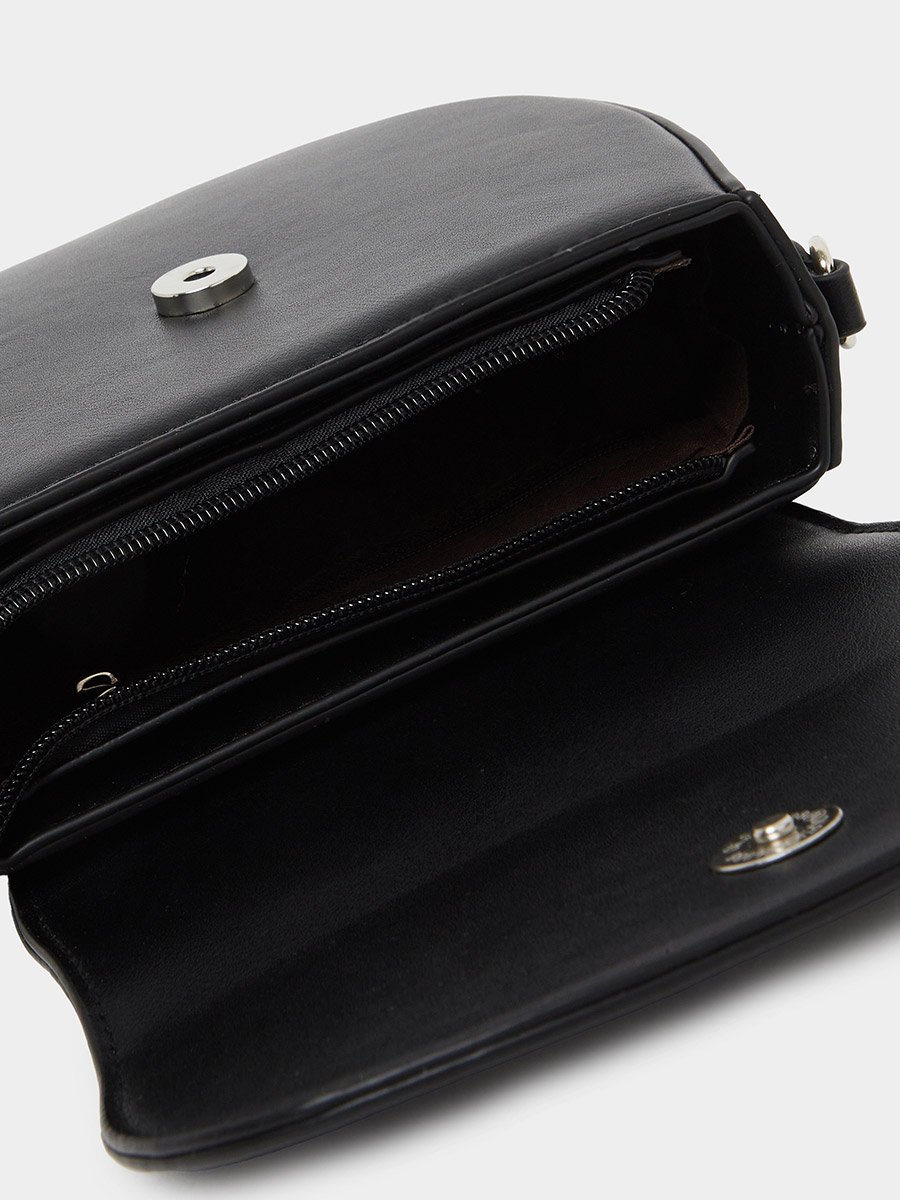 Black Mini Saddle Bag