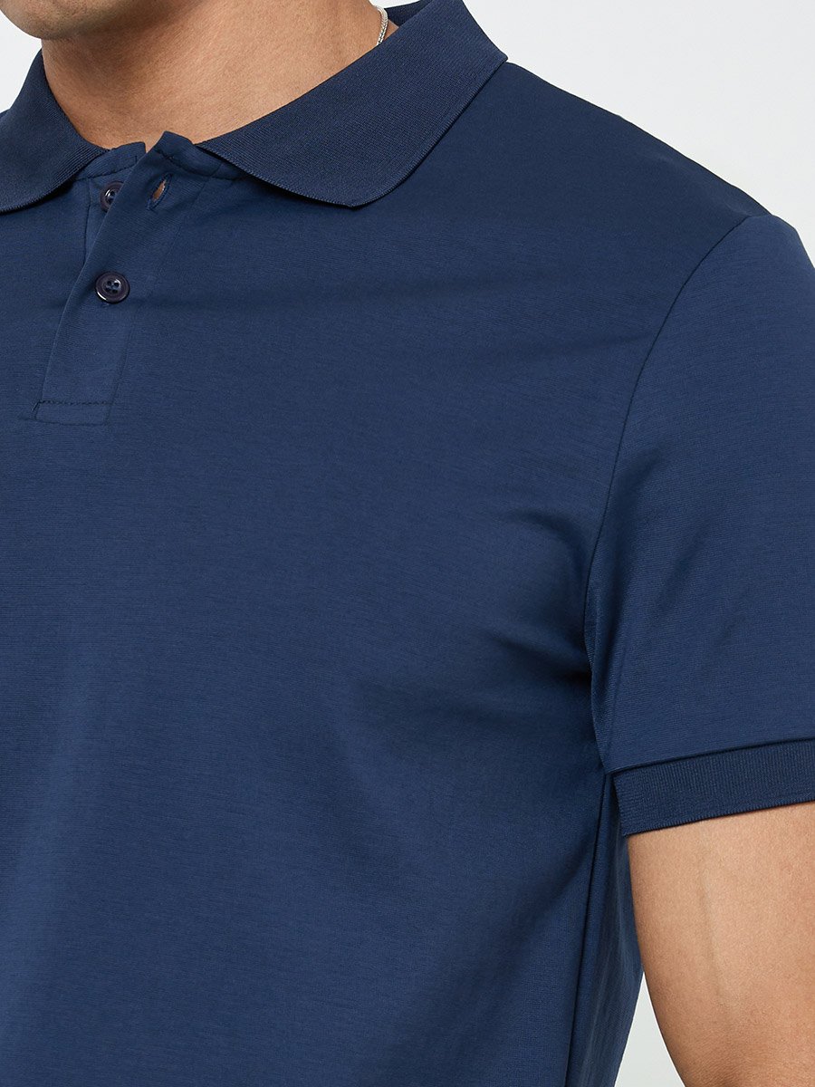 Men Cotton Stretch Regular Fit Polo