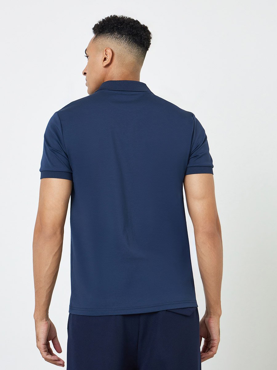 Men Cotton Stretch Regular Fit Polo