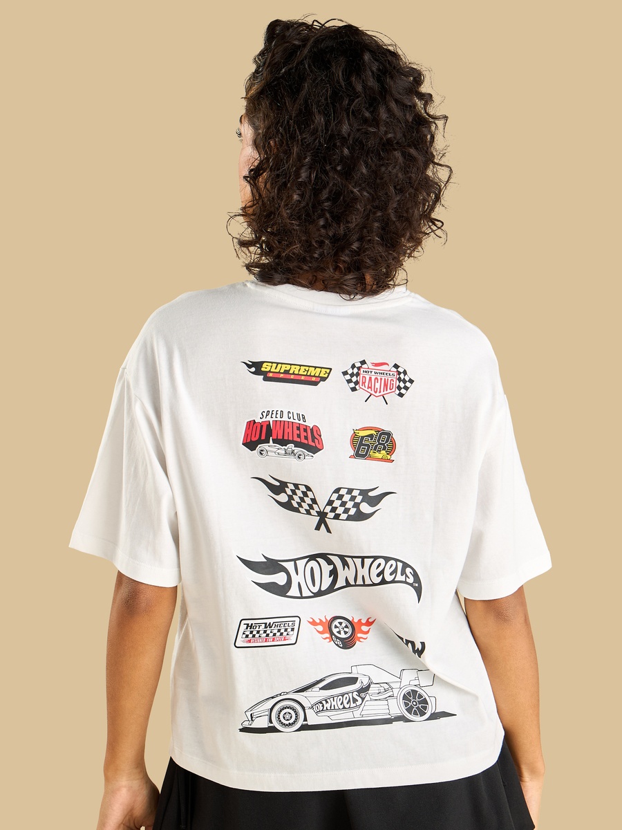 Hot Wheels Print T-Shirt