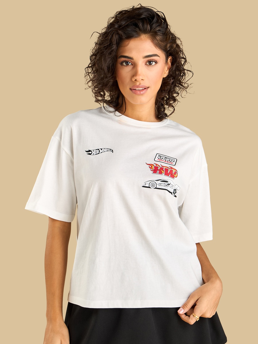 Hot Wheels Print T-Shirt