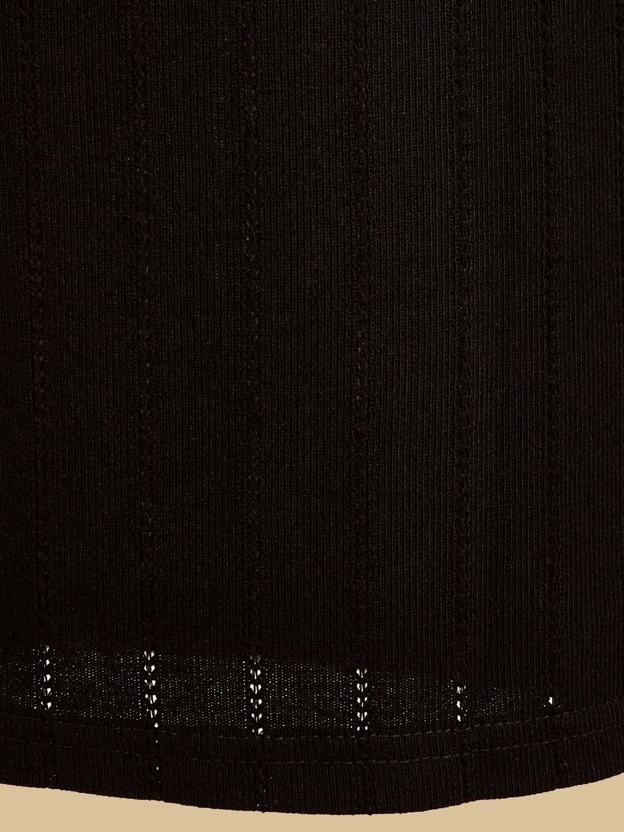 Pointelle Textured Wide Leg Pants