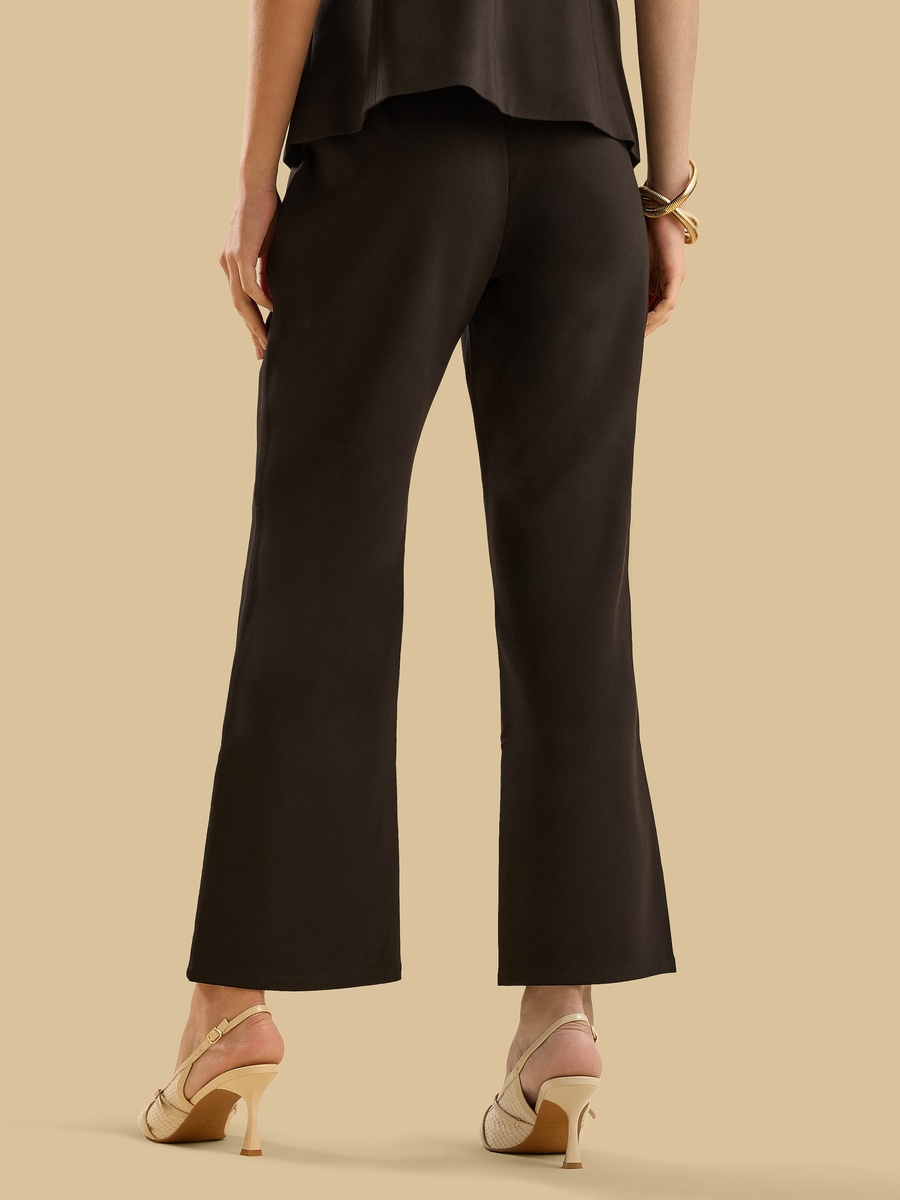 Flared Leg Trousers