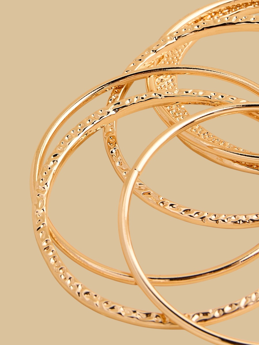 Pack of 6 - Metallic Bangle