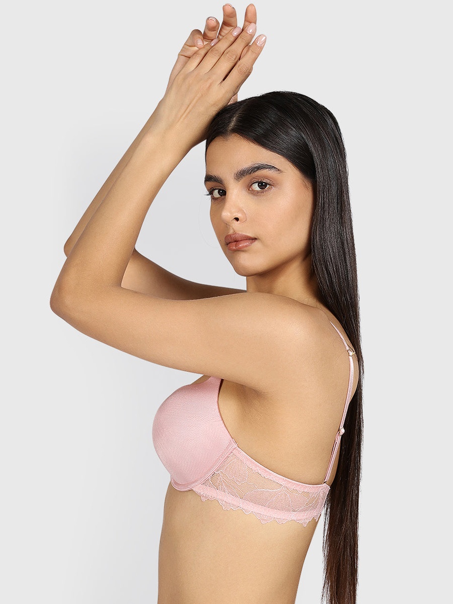 Padded Wired Hello Sugar Plunge Double Push-Up Bra