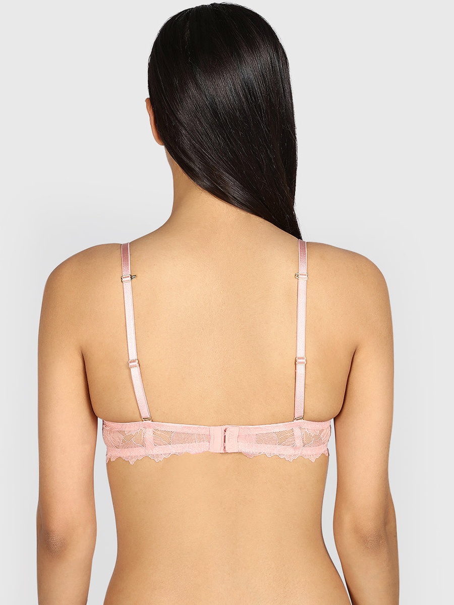 Padded Wired Hello Sugar Plunge Double Push-Up Bra