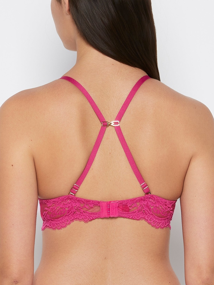 Padded Wired Plunge Bra