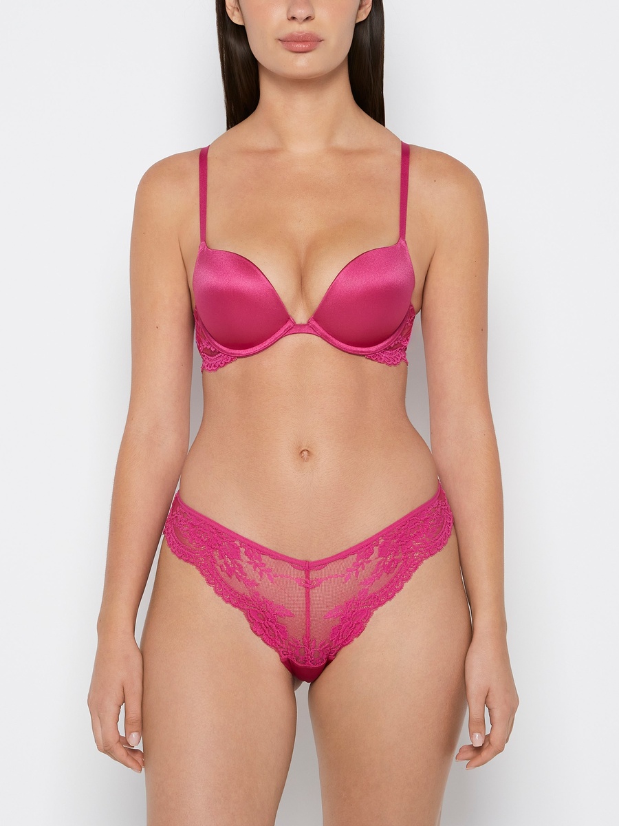 Padded Wired Plunge Bra