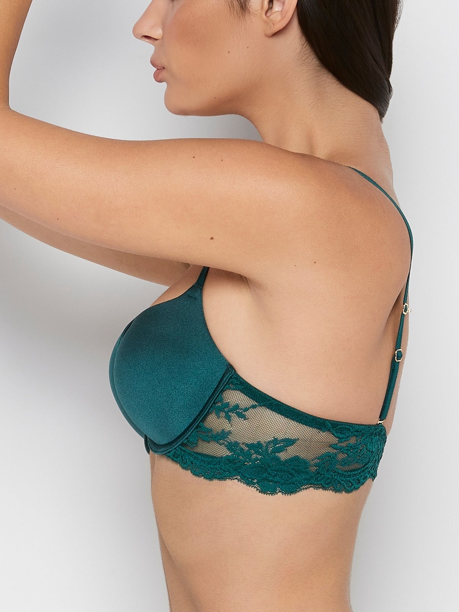 Padded Wired Plunge Bra