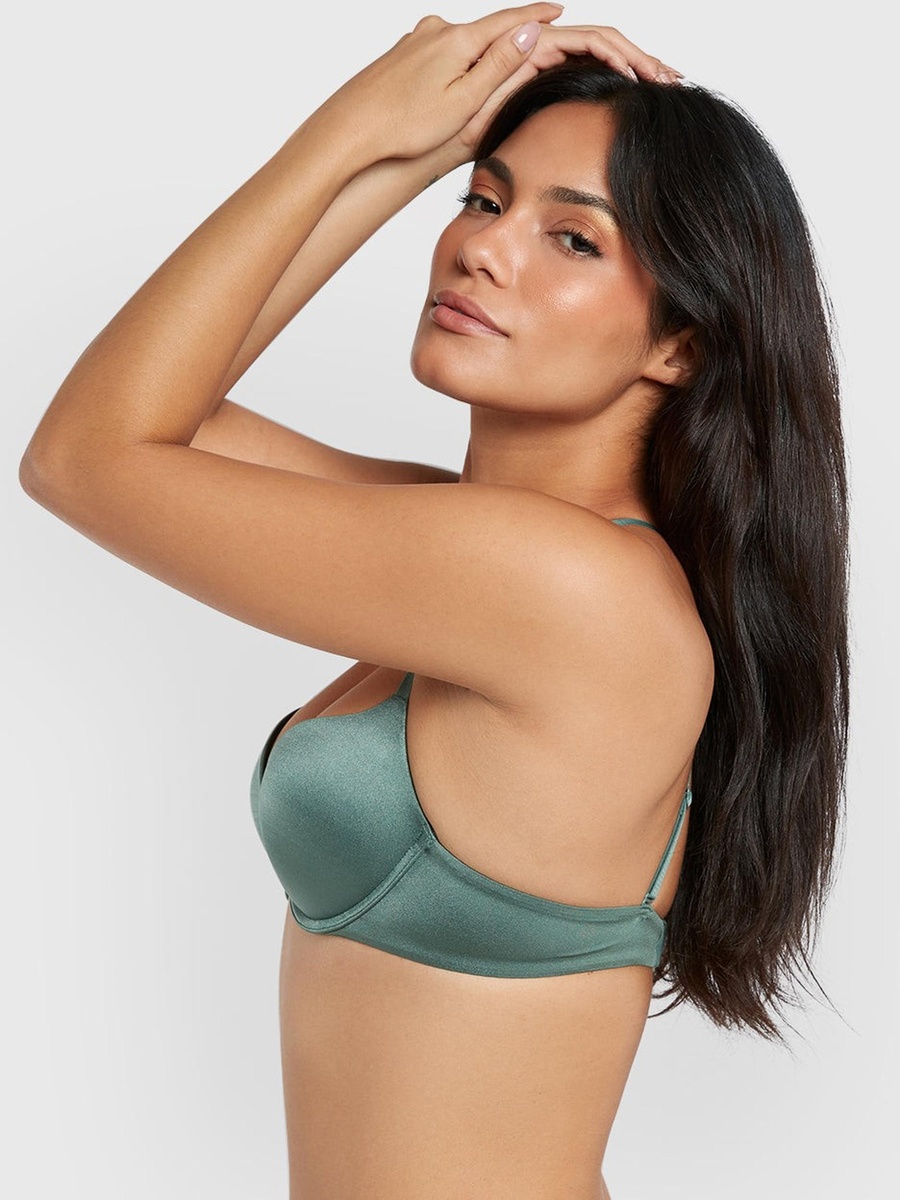 Obvious Gel Padding Plunge Bra