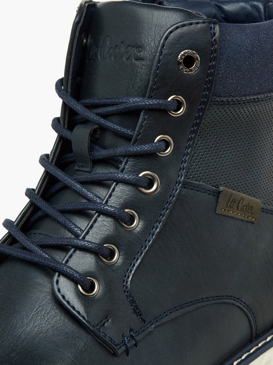 Men Lace-Up Ankle Boots