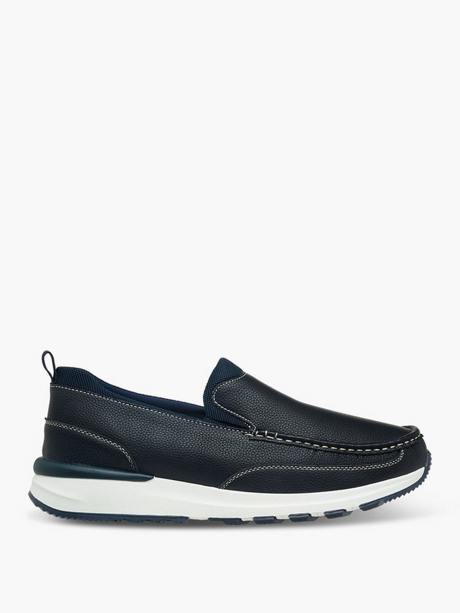 Men Textured Loafers