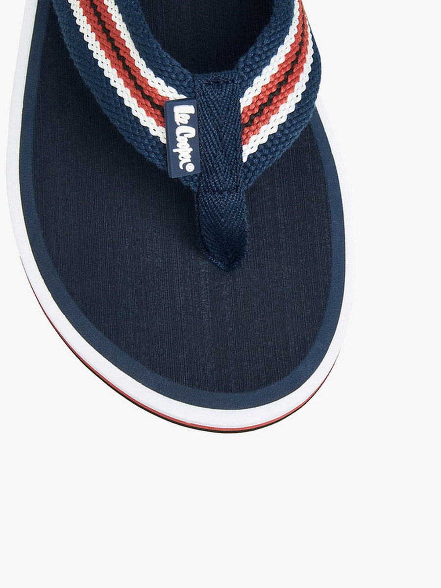 Men Striped Flip Flops
