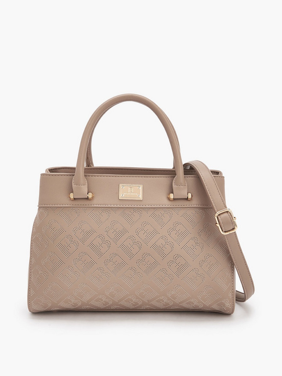 Laser Cut Tote Bag with Detachable Strap