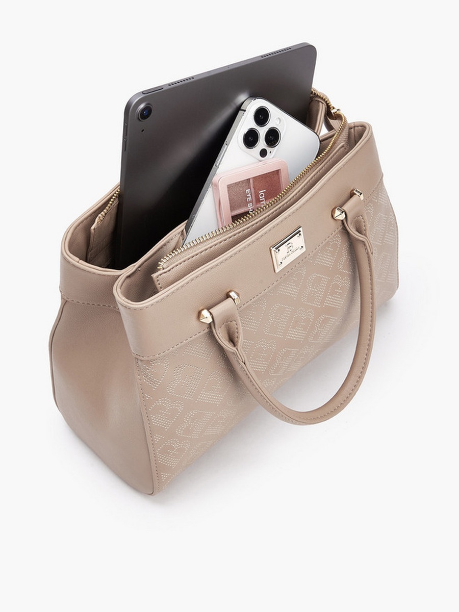 Laser Cut Tote Bag with Detachable Strap