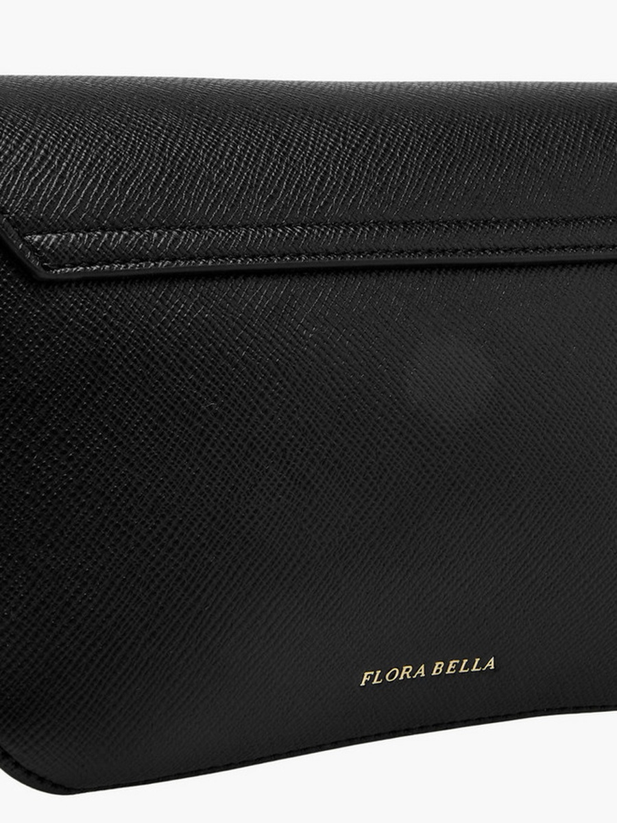 Textured Crossbody Bag with Detachable Chain Strap