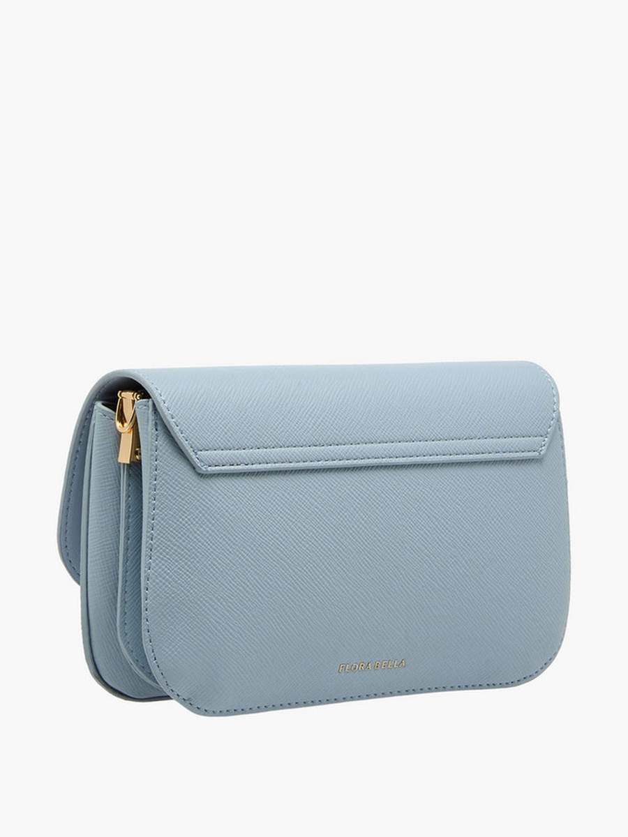 Textured Crossbody Bag with Detachable Chain Strap