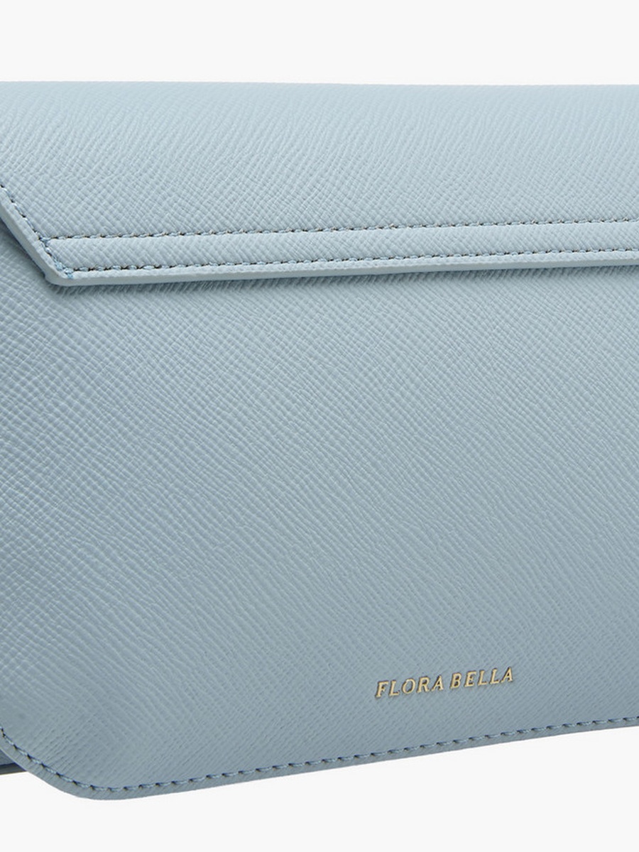 Textured Crossbody Bag with Detachable Chain Strap