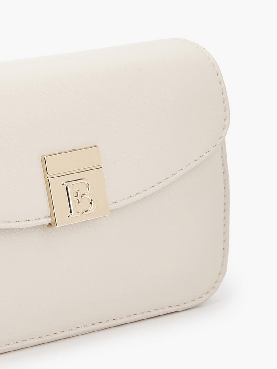 Logo Accent Crossbody Bag with Chain Strap