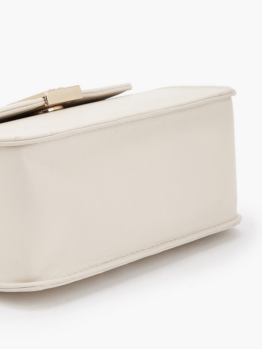 Logo Accent Crossbody Bag with Chain Strap