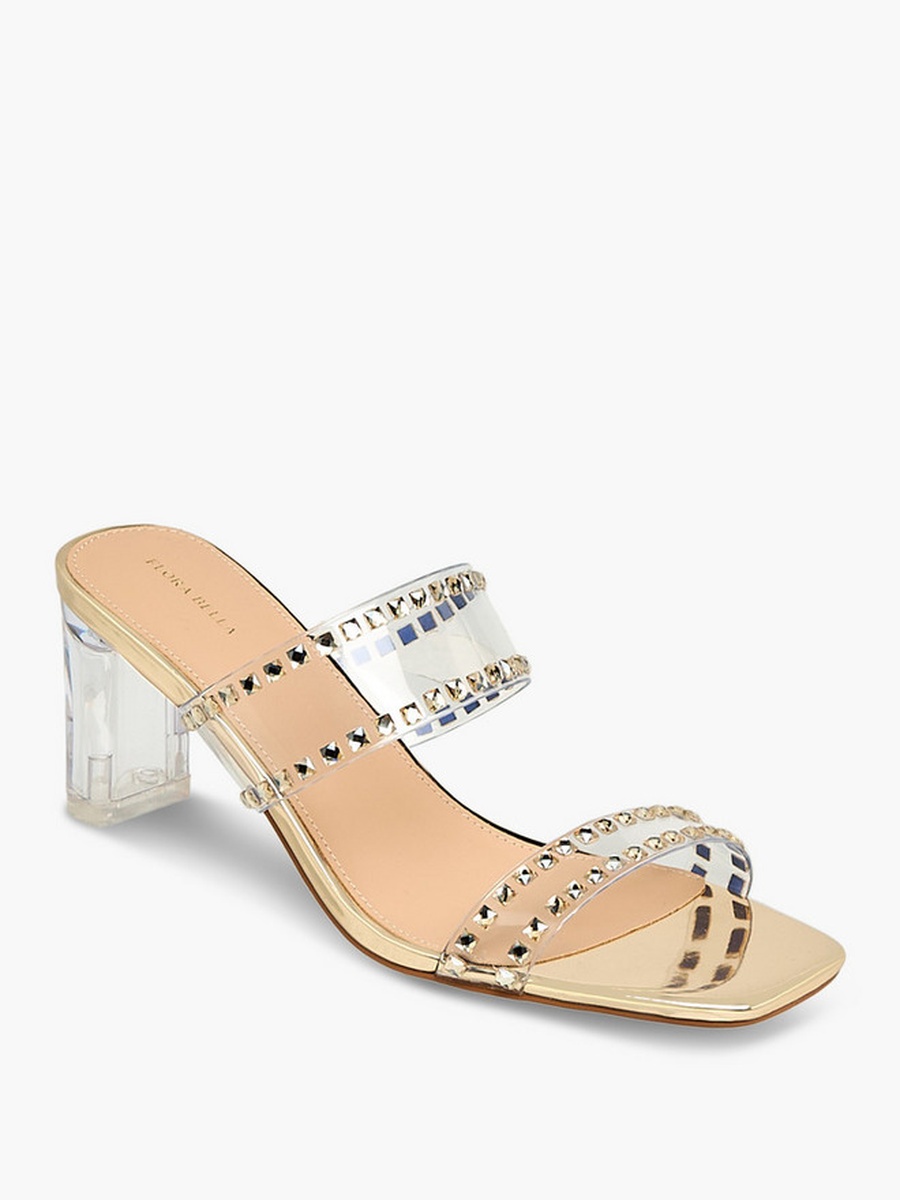 Women Embellished Block Heel Sandals 