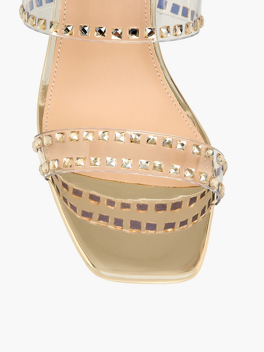 Women Embellished Block Heel Sandals 