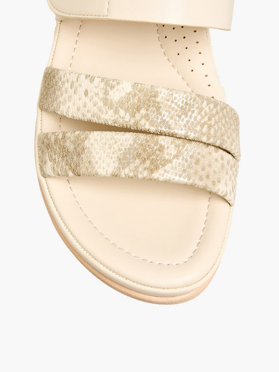 Women Animal Print Strap Sandals