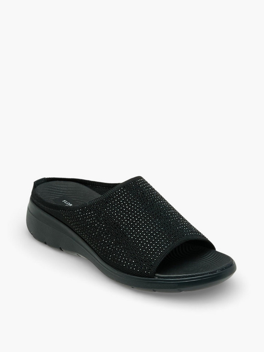 Women Embellished Slip-On Sandals 