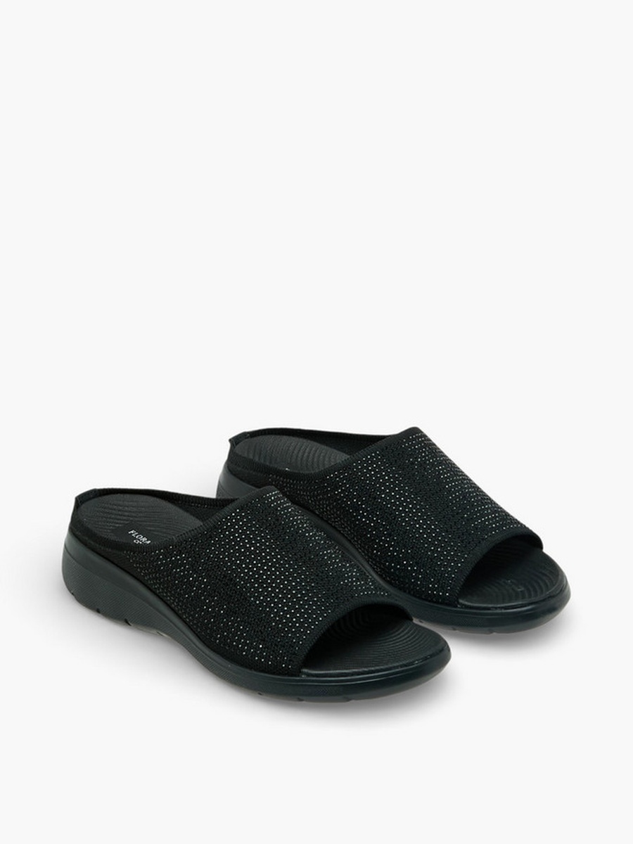 Women Embellished Slip-On Sandals 
