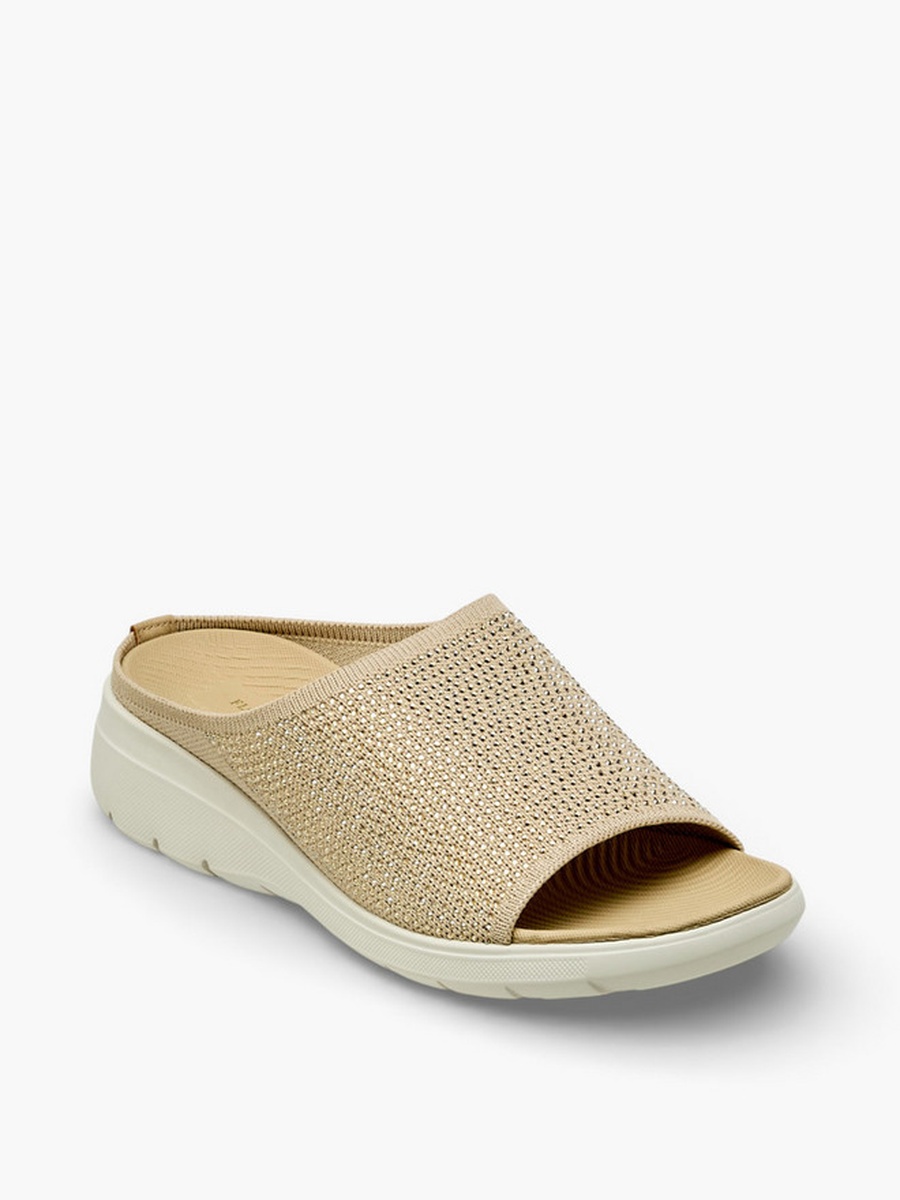 Women Embellished Slip-On Sandals 