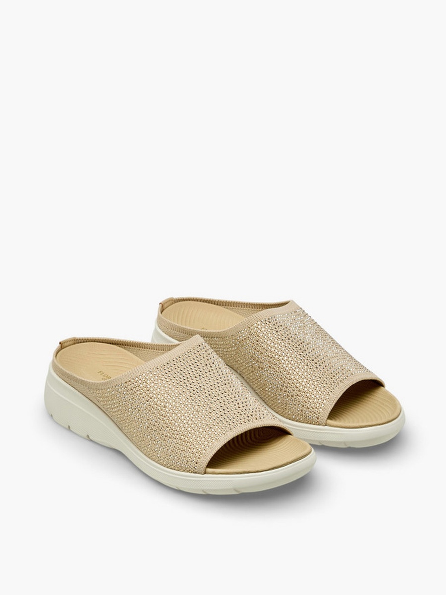 Women Embellished Slip-On Sandals 