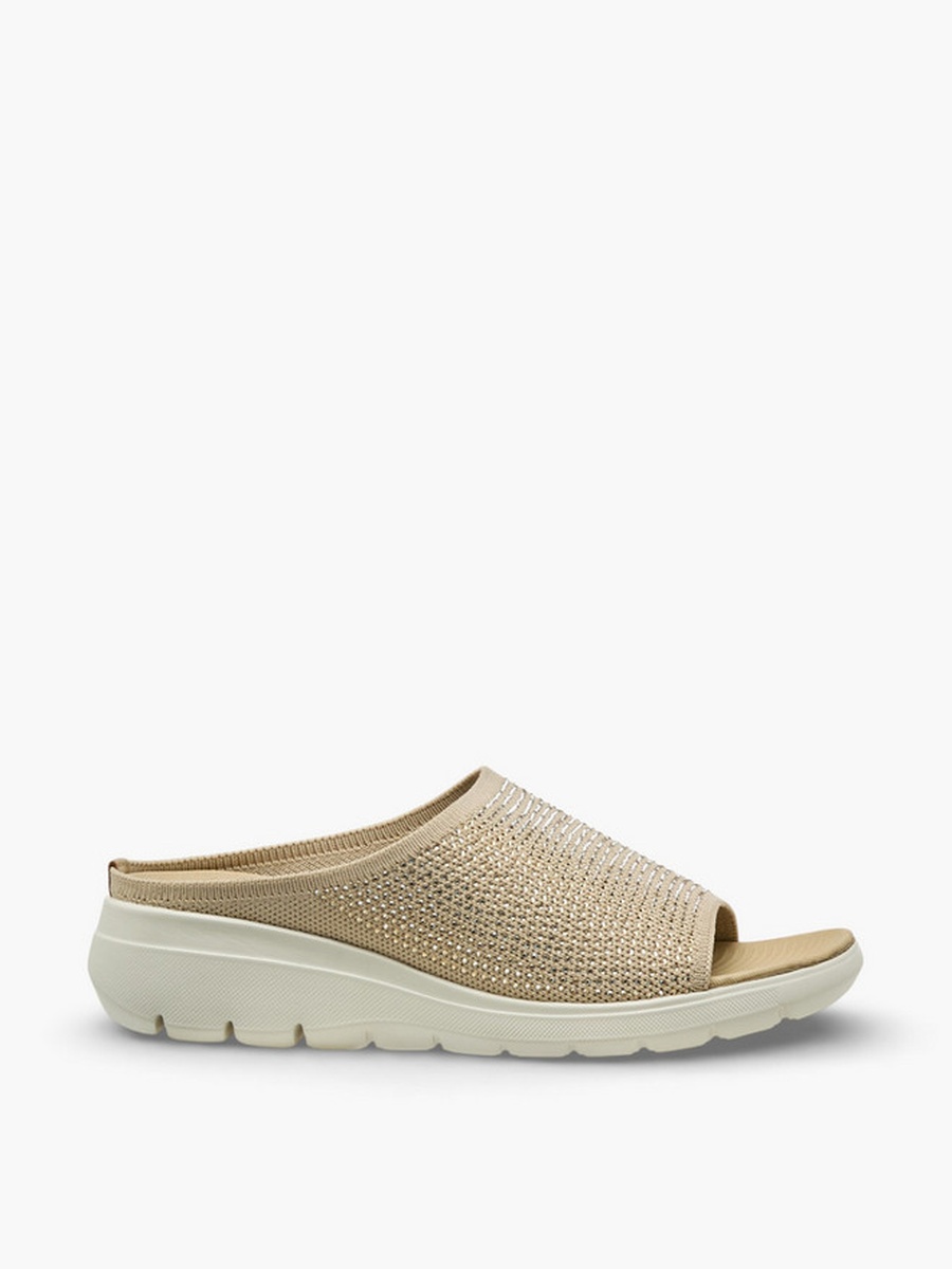 Women Embellished Slip-On Sandals 