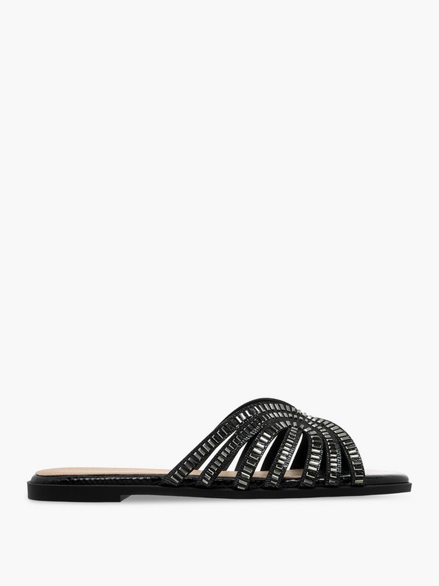 Women Embellished Slide Sandals 