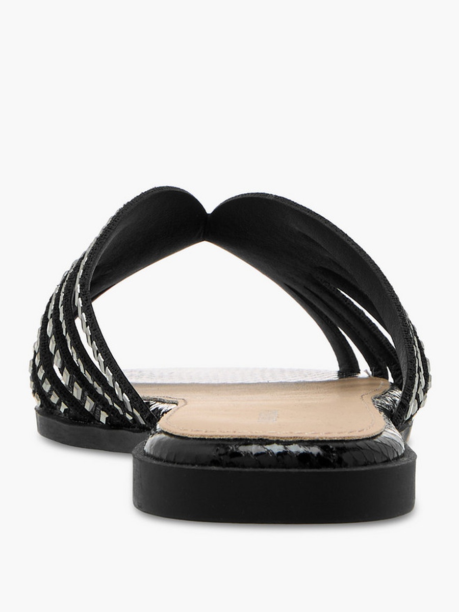 Women Embellished Slide Sandals 