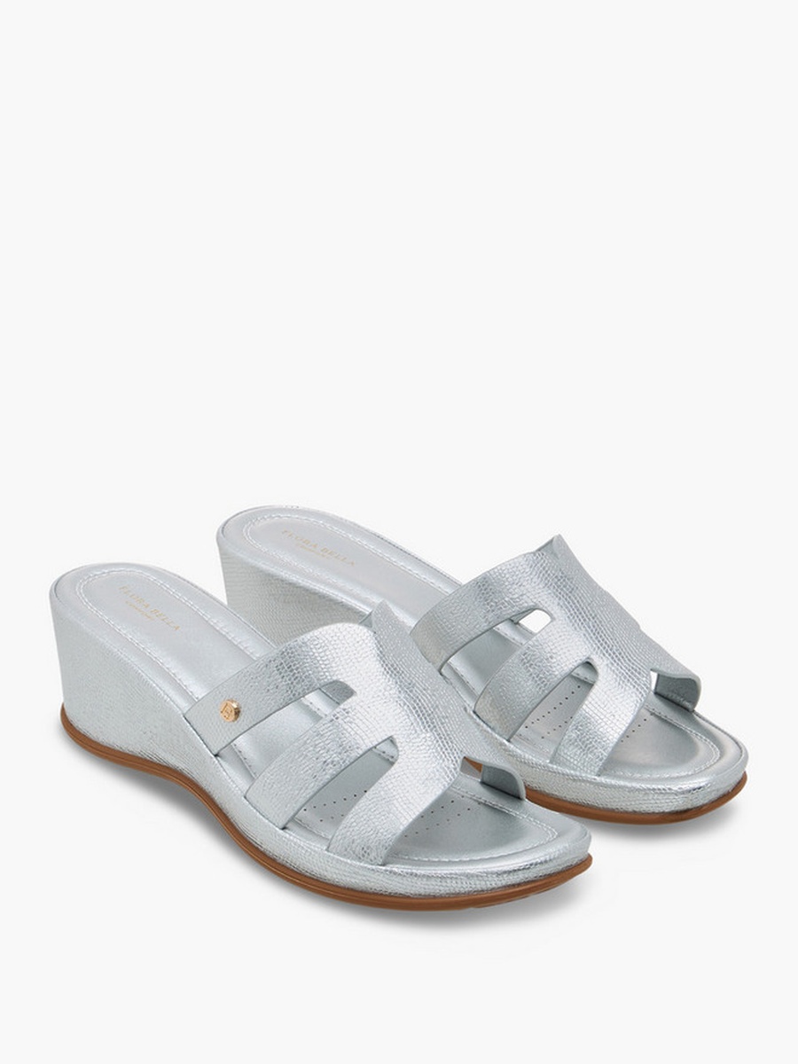 Women Slip-On Wedge Sandals 