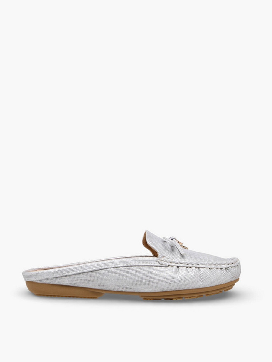Women Bow Accent Mules