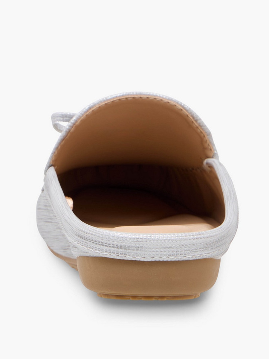 Women Bow Accent Mules
