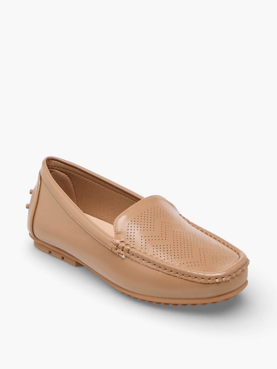 Women Perforated Loafers