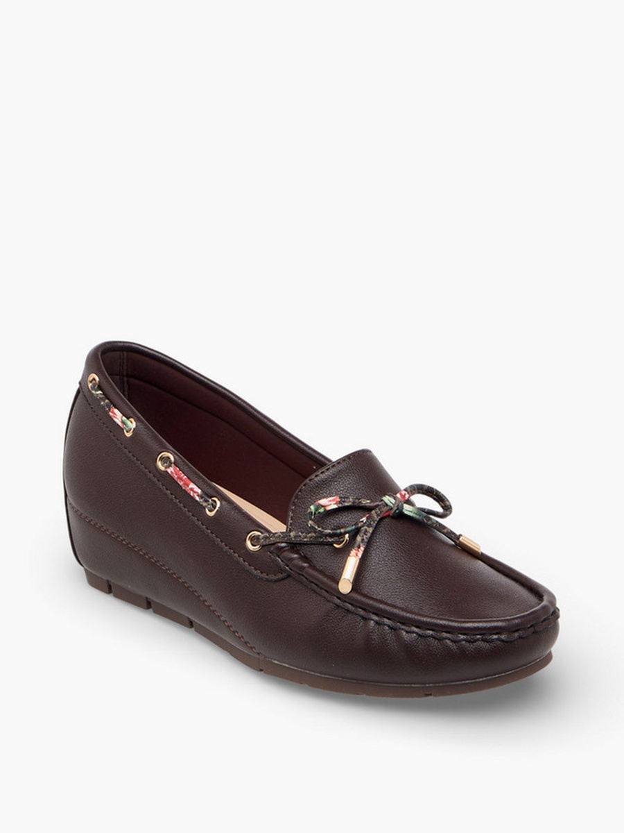 Women Wedge Heel Loafers