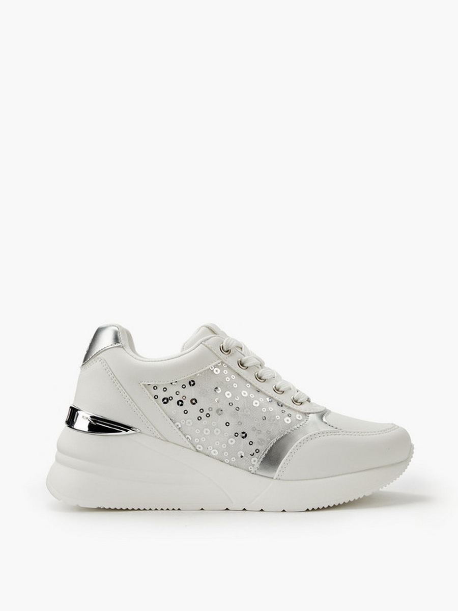 Women Lace-Up Ankle Sneakers