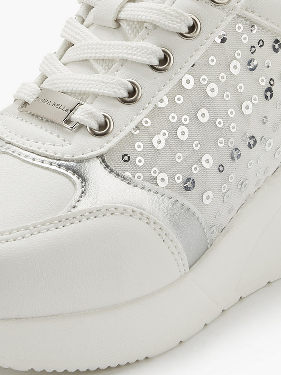 Women Lace-Up Ankle Sneakers